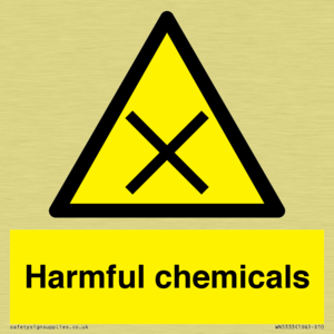 Harmful chemicals